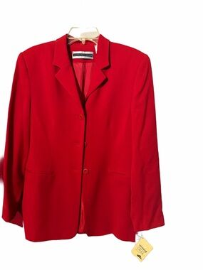 Amanda Smith Bright Red Women's Blazer